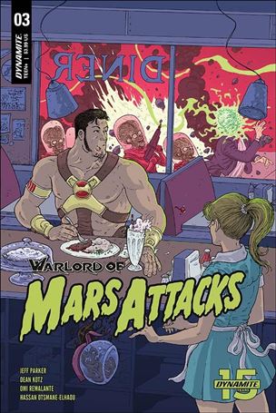 Warlord of Mars Attacks issue 3-C Ramon Villalobos Cover