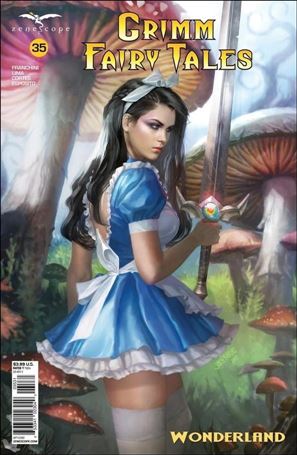 Grimm Fairy Tales (2016) issue 35-C Josh Burns Cover