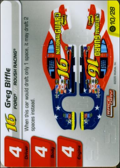NASCAR Race Day 2005 (Base Set) card 10.1 Greg Biffle