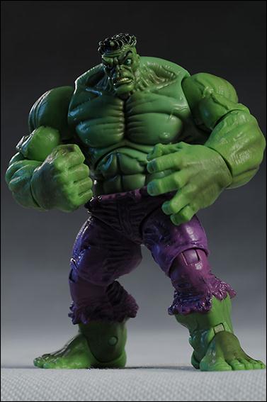 Marvel Universe (Series 1) figure 013-B Hulk (Green) - Loose