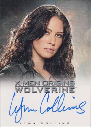 X-Men Origins: Wolverine (Autographs Subset) card nn8 Lynn Collins