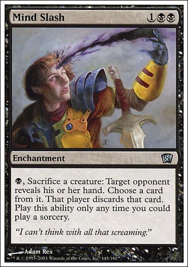 Magic the Gathering: 8th Edition (Base Set) card 145 Mind Slash