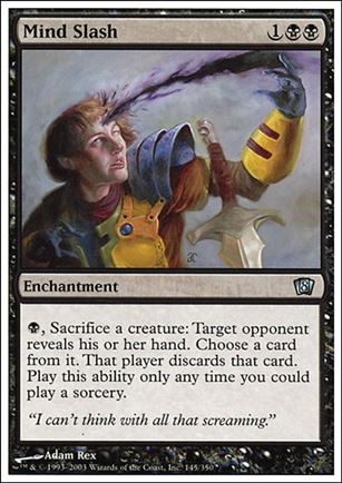 Magic the Gathering: 8th Edition (Base Set) card 145 Mind Slash
