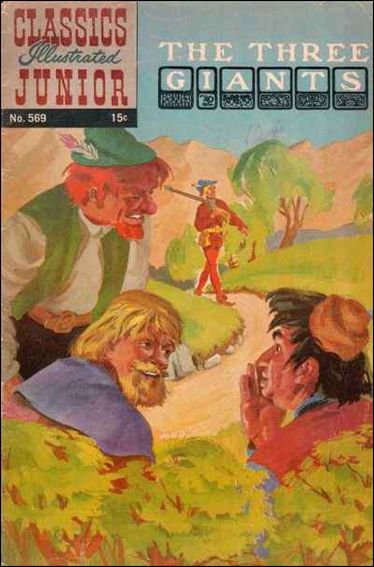 Classics Illustrated Junior issue 569-B HRN 575