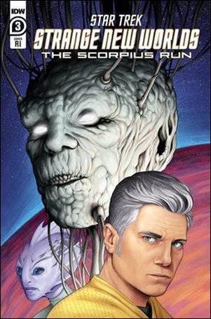 Star Trek: Strange New Worlds - The Scorpius Run issue 3-E Malachi Ward 1:25 Cover