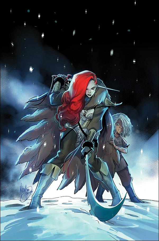 Red Sonja (2021) issue 1-T Mirka Andolfo Metal Cover
