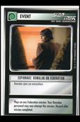 Star Trek: Premiere Unlimited (Base Set) card 73 Espionage: Romulan On Federation