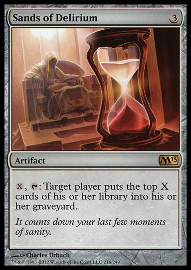 Magic the Gathering: 2013 Core Set (Base Set) card 216 Sands of Delirium