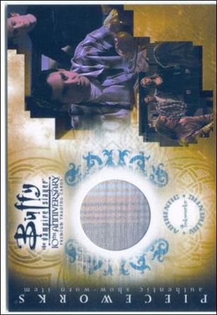 Buffy the Vampire Slayer: 10th Anniversary (Pieceworks Subset) card PW-6 Shirt Worn By Nicholas Brendon As Xander Harris