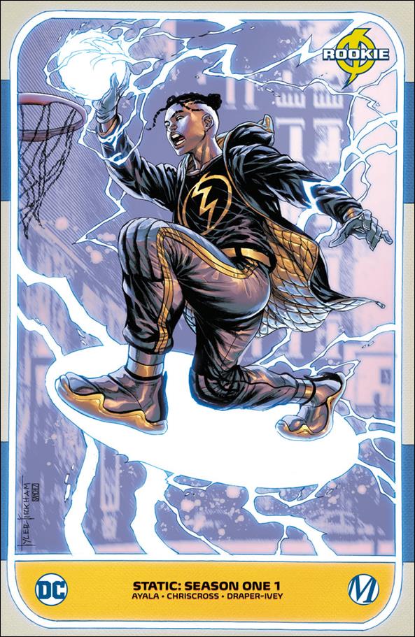Static: Season One issue 1-H Tyler Kirkham Frankie's Comics Rookie Card Cover