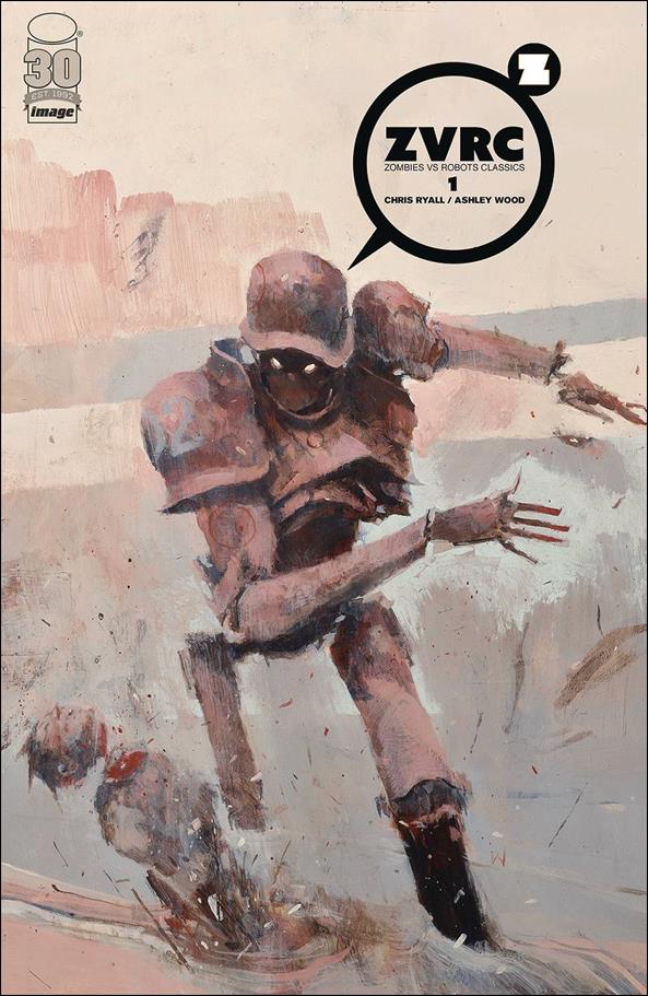 ZVRC: Zombies vs Robots Classic issue 1-D Ashley Woods 1:25 Black Logo Cover