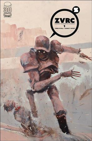 ZVRC: Zombies vs Robots Classic issue 1-D Ashley Woods 1:25 Black Logo Cover