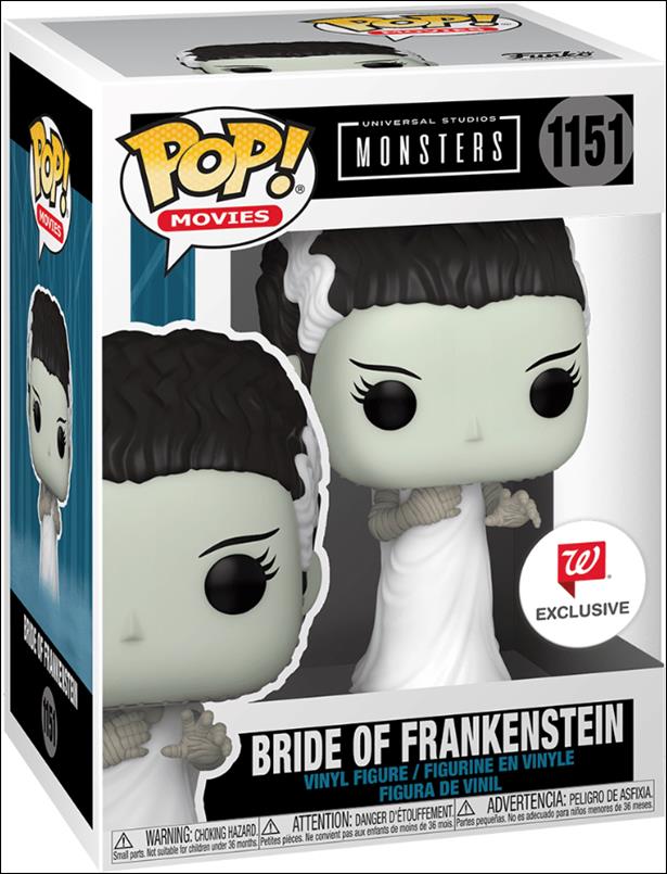 POP! Movies figure 1151 Bride of Frankenstein Walgreens Exclusive