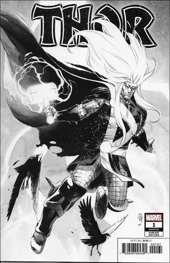 Thor (2020) issue 1-M Nic Klein Sketch Party Cover