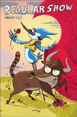 Regular Show issue 35-B Matty Newton Cover