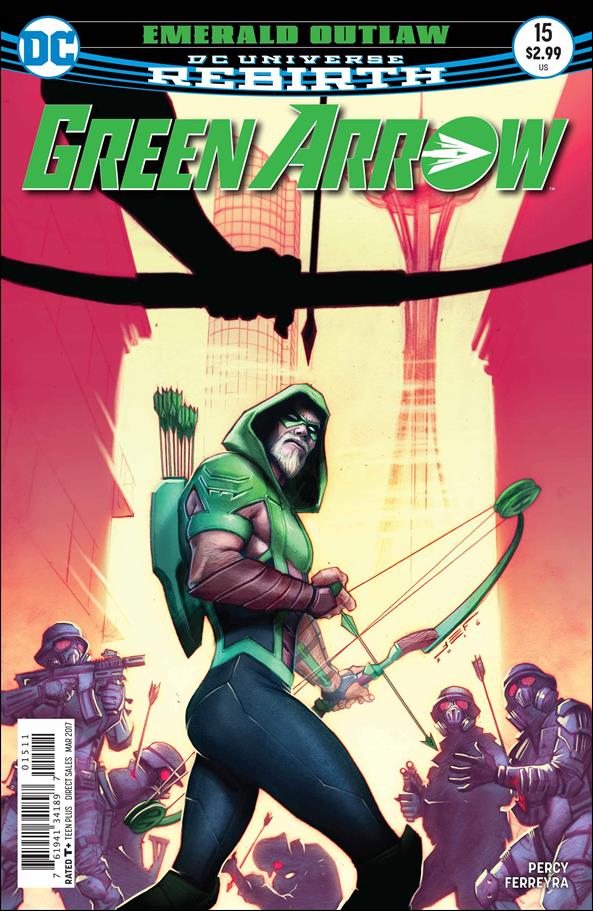 Green Arrow (2016) issue 15 W. Scott Forbes Cover