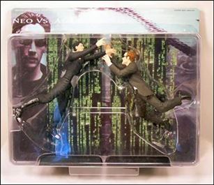 Matrix (Series 2) Deluxe figure 1 Neo vs. Agent Smith