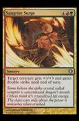 Magic the Gathering: Shards of Alara (Base Set) card 190 Sangrite Surge