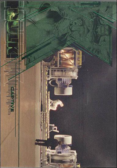 Hulk Film and Comic Cards (Base Set) card 6 Captive