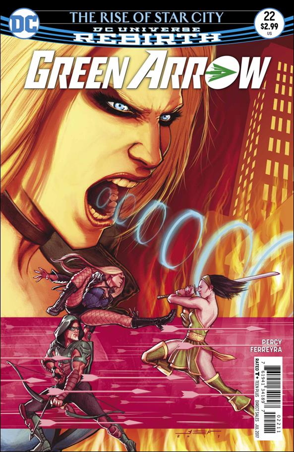Green Arrow (2016) issue 22 Juan Ferreyra Cover