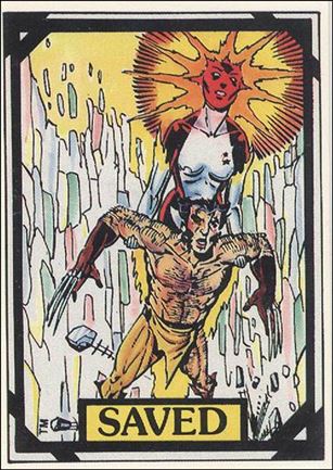 Wolverine Trivia (Base Set) card 44 Saved