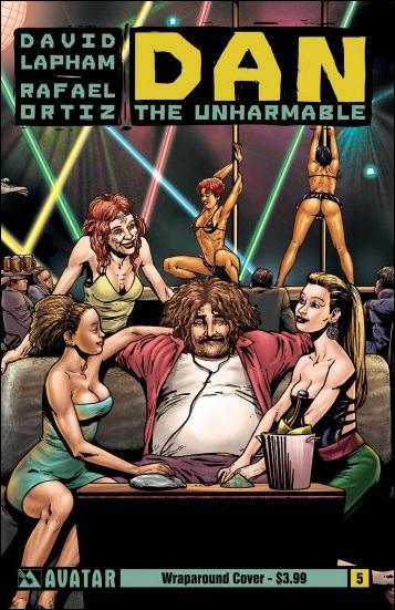Dan the Unharmable issue 5-B Wraparound Cover
