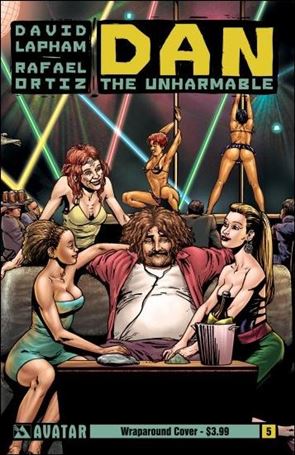 Dan the Unharmable issue 5-B Wraparound Cover