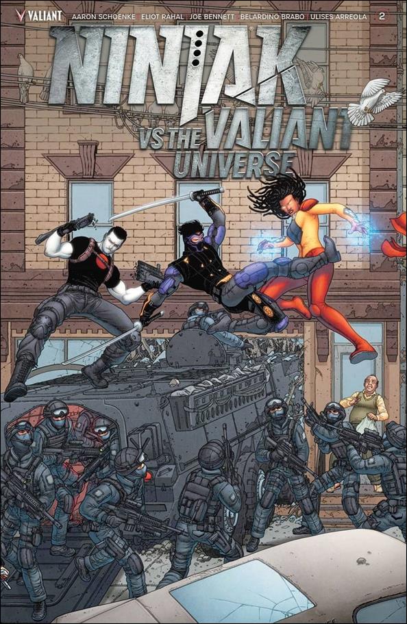 Ninjak vs the Valiant Universe issue 2-D Francis Portela 1:20 Interlocking Cover