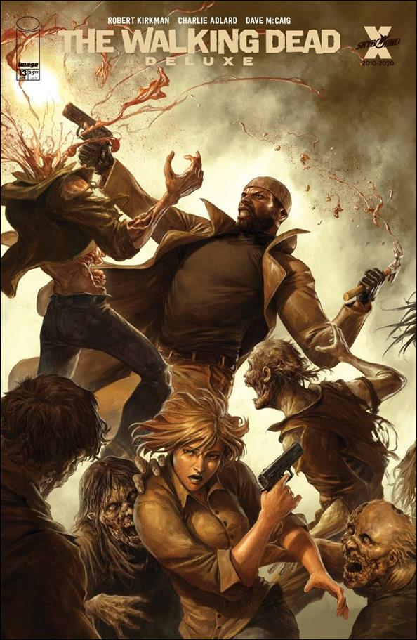 Walking Dead Deluxe issue 13-D Dave Rapoza Cover