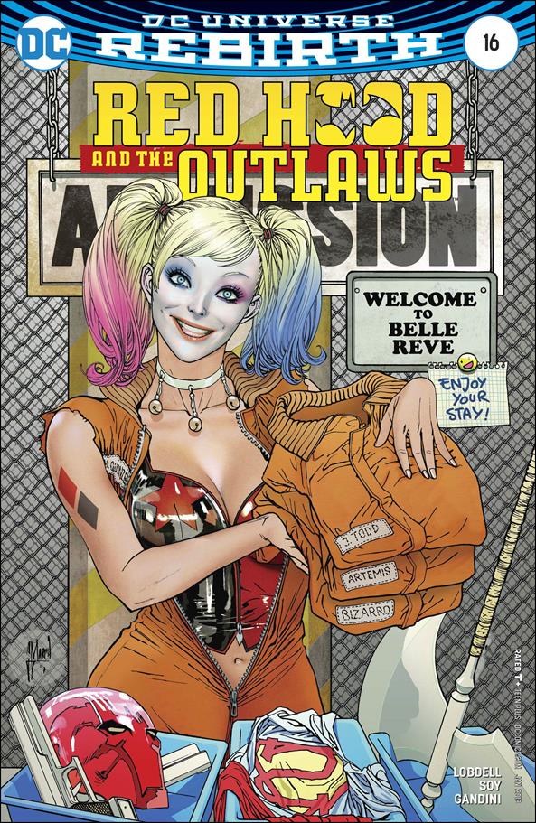 Red Hood and the Outlaws (2016) issue 16-B Guillem March Cover