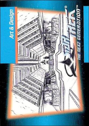 Star Trek: The Next Generation - Inaugural Edition (Base Set) card 85 Art & Design