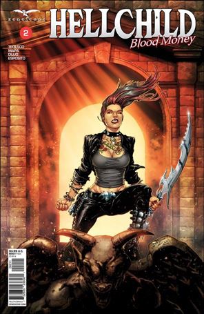 Hellchild: Blood Money issue 2 Edgar Salazar Cover