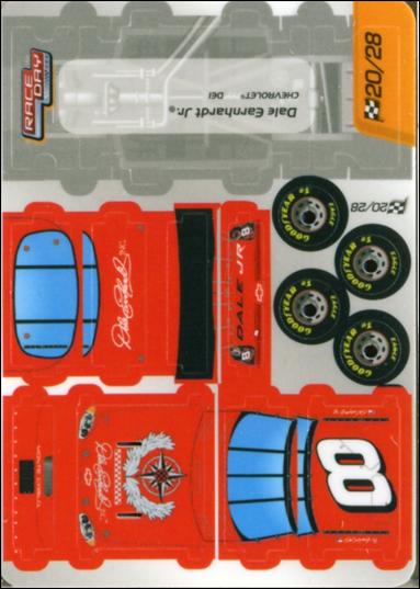 NASCAR Race Day 2006 Series 1 (Base Set) card 20.2 Dale Earnhardt Jr.