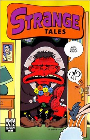 Strange Tales (2009) issue 2-B Red Hulk Cover