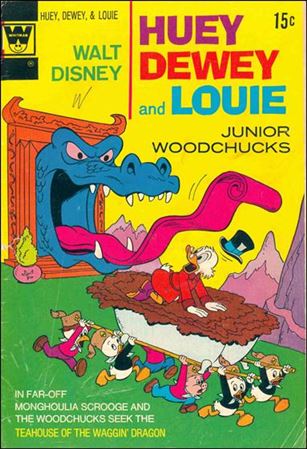 Walt Disney Huey, Dewey and Louie: Junior Woodchucks  issue 19-B Whitman Cover