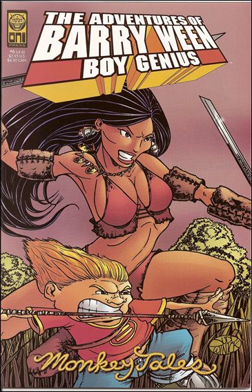 Adventures of Barry Ween, Boy Genius 3: Monkey Tales issue 6