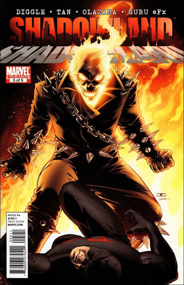 Shadowland (2010) issue 5 John Cassaday Cover