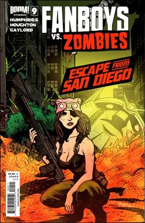 Fanboys vs Zombies issue 9-B Dominike Stanton Cover