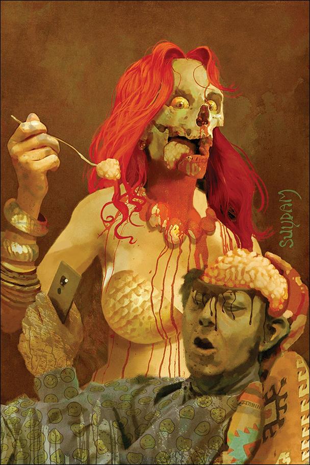 Die!namite issue 2-Z Arthur Suydam Virgin Cover