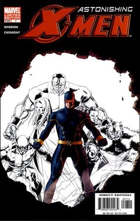 Astonishing X-Men (2004) issue 7-B Partial Sketch Cover