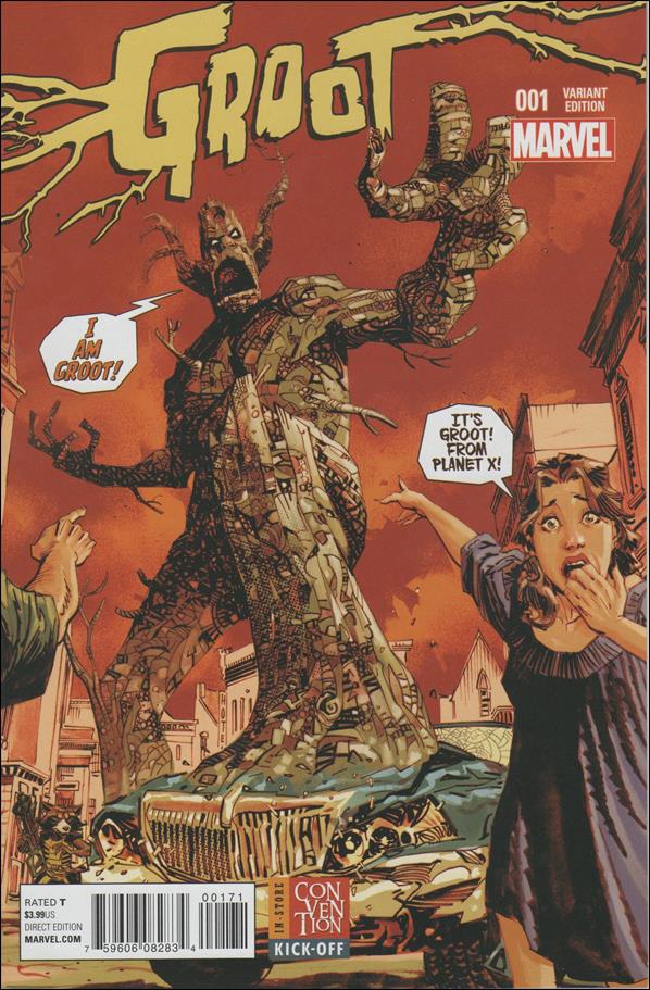 Groot issue 1-J Dan Panosian In-Store Convention Cover
