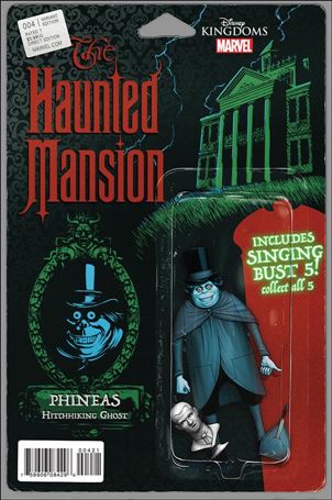 Haunted Mansion (2016) issue 4-C John Tyler Christopher Action Figure Cover