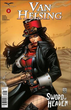 Van Helsing: Sword of Heaven issue 3-C Anthony Spay Cover