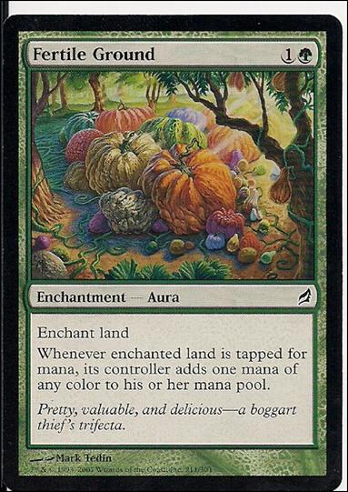 Magic the Gathering: Lorwyn (Base Set) card 211 Fertile Ground