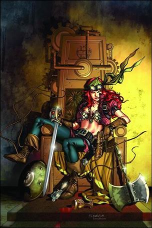 Legenderry Red Sonja (2015) issue 5-C Virgin Cover