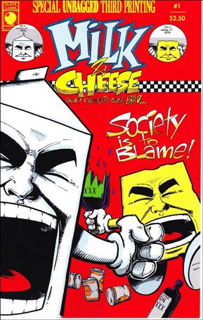 Milk & Cheese issue 1-C 3rd printing