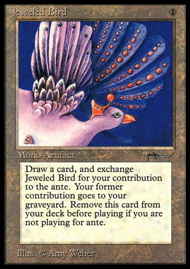 Magic the Gathering: Arabian Nights (Base Set) card 66 Jeweled Bird