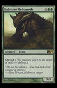 Magic the Gathering: 2010 Core Set (Base Set) card 188 Kalonian Behemoth