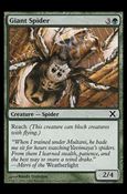 Magic the Gathering: 10th Edition (Base Set) card 267 Giant Spider
