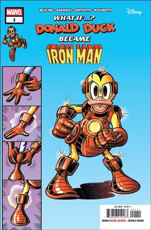 Marvel & Disney: What If...? Donald Duck Became Iron Man Cover Image 1